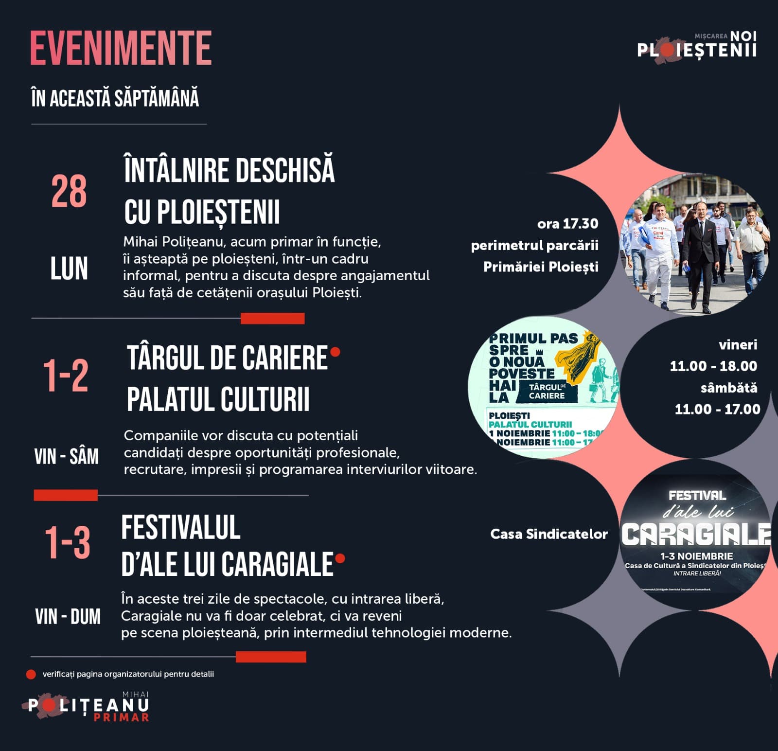 Events template design