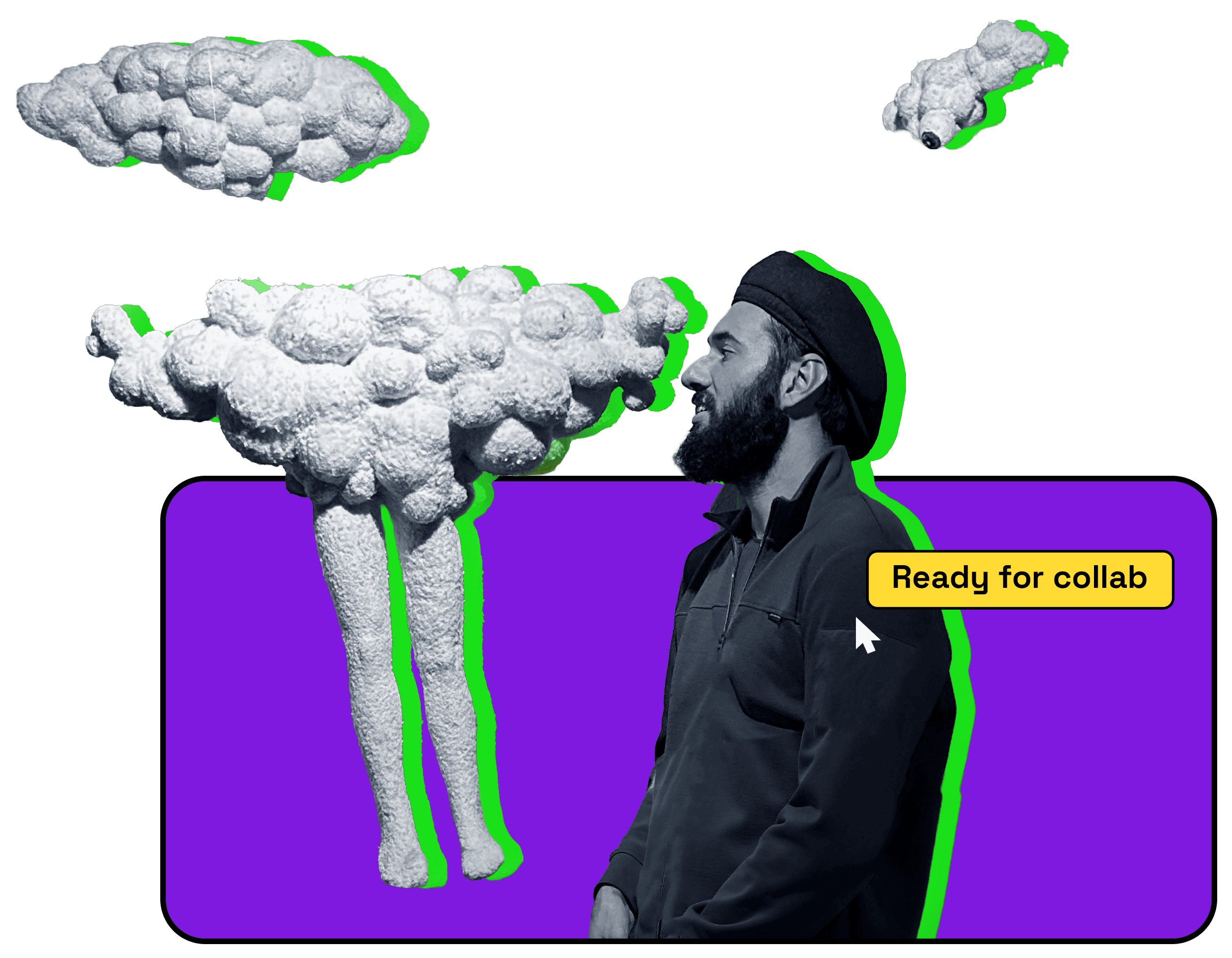 Portfolio hero illustration